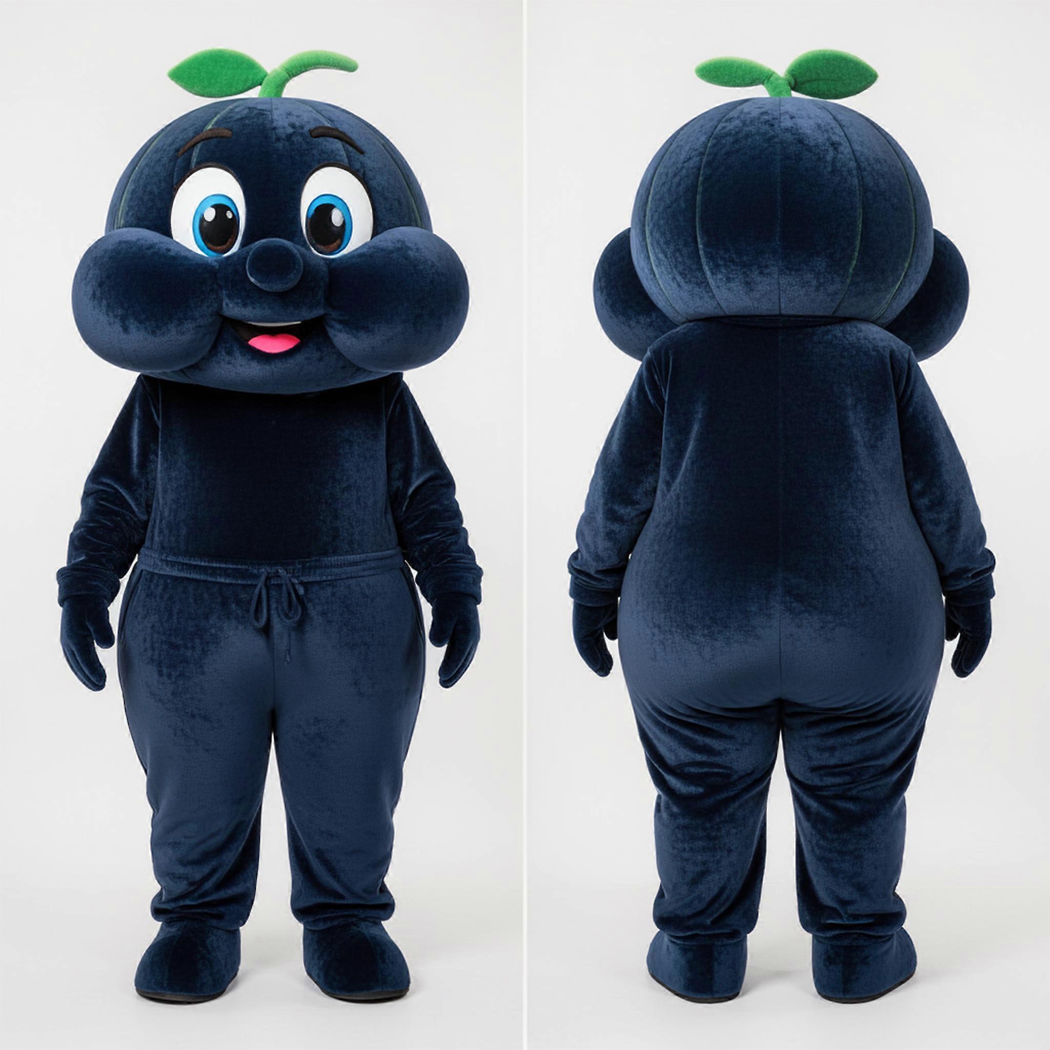 MASTICOT Navy Padded Cartoon Melon Mascot