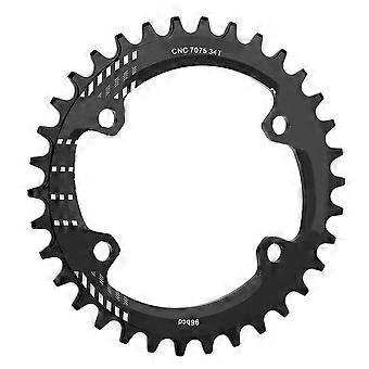 BCD 96MM Narrow Wide Chainring Single Chain Ring for M6000 M7000 M8000 (Black 34T)YMQX)