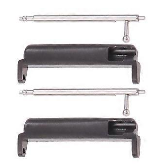 Watch Band Repair Tool Stainless Steel for 4Sets Black