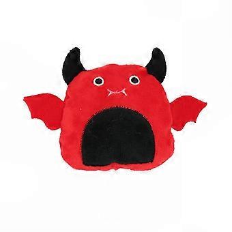 Stress Relief Catnip Plush Toy – Halloween Bat & Devil Crinkle Design for Kittens