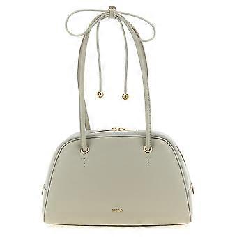 Furla Gray Calfskin Handbag