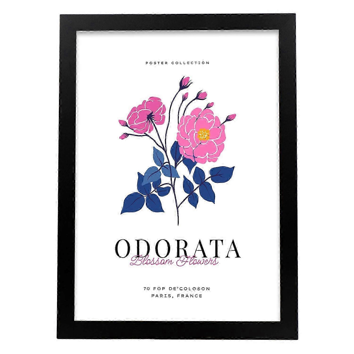 Robust MDF-Framed Poster With Gloss Finish