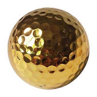 Plated Golf Ball Multicolor, for Home & Office