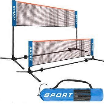 Draagbare Badmintonnetset, In Hoogte Verstelbaar voor Meerdere Sporten