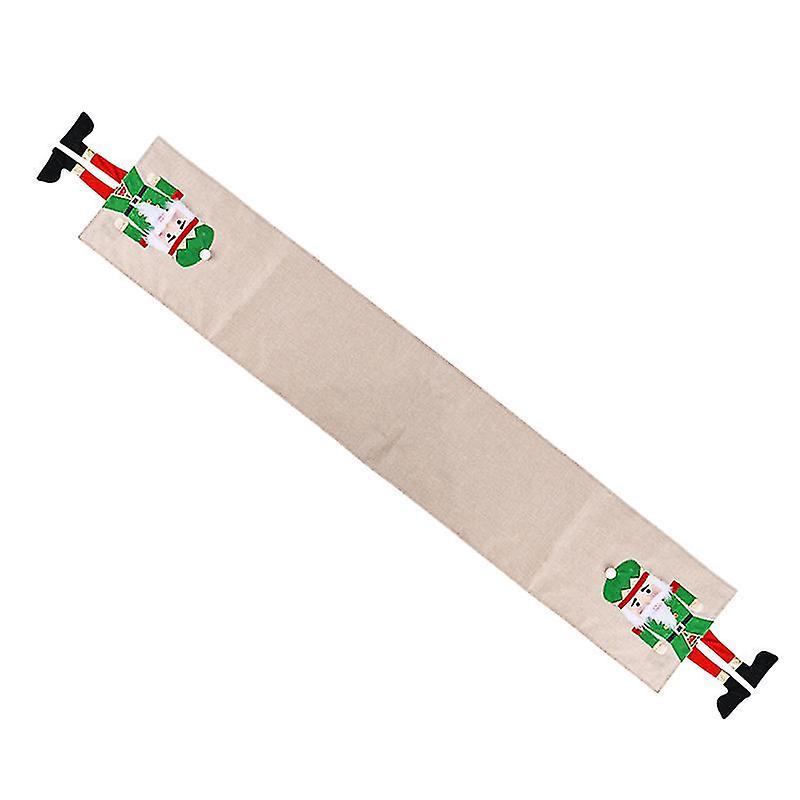 180*33Cm Green Table Runners 1pc Table Mat Christmas Cloth Creative Walnut Soldier Tablecloth Simple