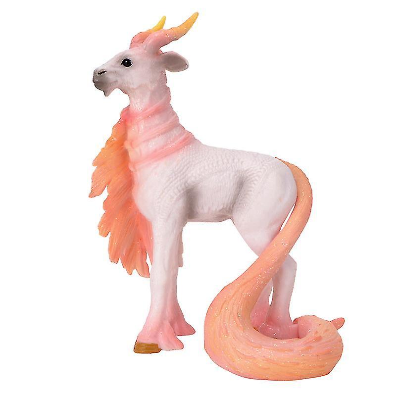 14X10cm White Toy Playsets Animal Model Kid Educational Toy Kids Animal Plaything Animal Model Toy