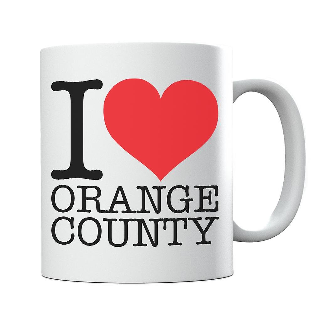 I Love Orange County Mug