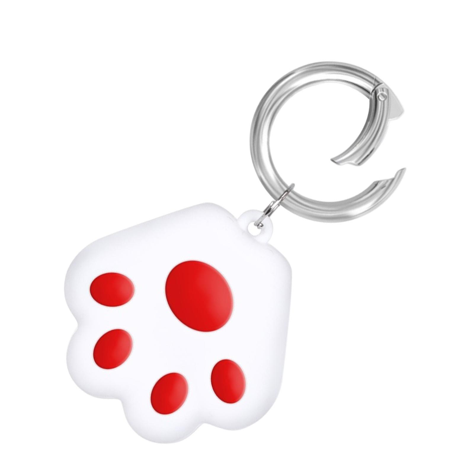 Linda capa de silicone compatível com maçã Cute vermelho