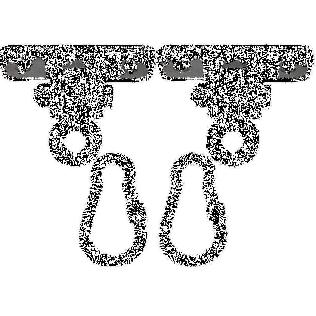 Locking Snap Hooks | Heavy Duty Swing Hook Hangers Trapeze Sets | Static Tension 5000 Lb Capacity
