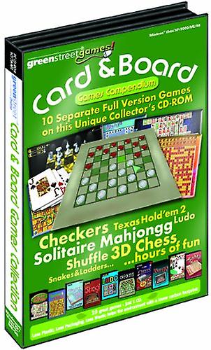 Card  Board Games 10 Pack (PC CD) - New & Sealed