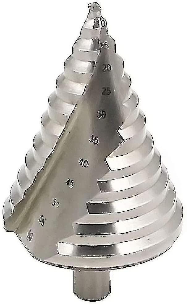 6-60mm Stepped Spiral Groove Drill Bits Sizes 12 Steps, Large Hole For Cobalt