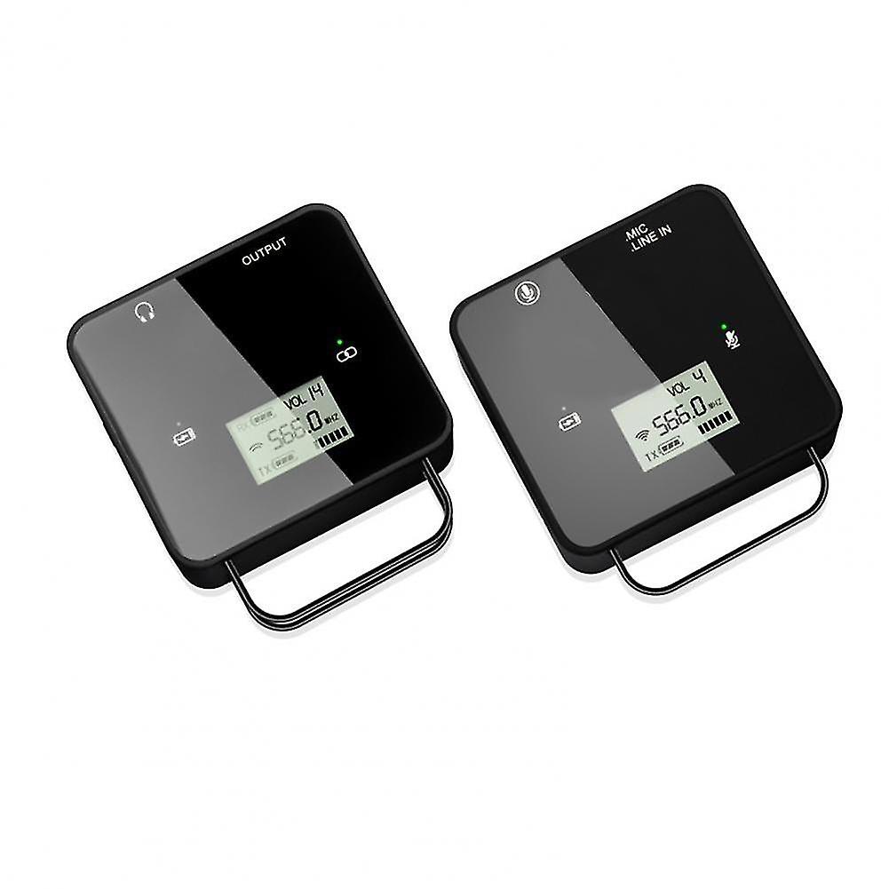 Micrófono lavalier inalámbrico Uhf de audio portátil