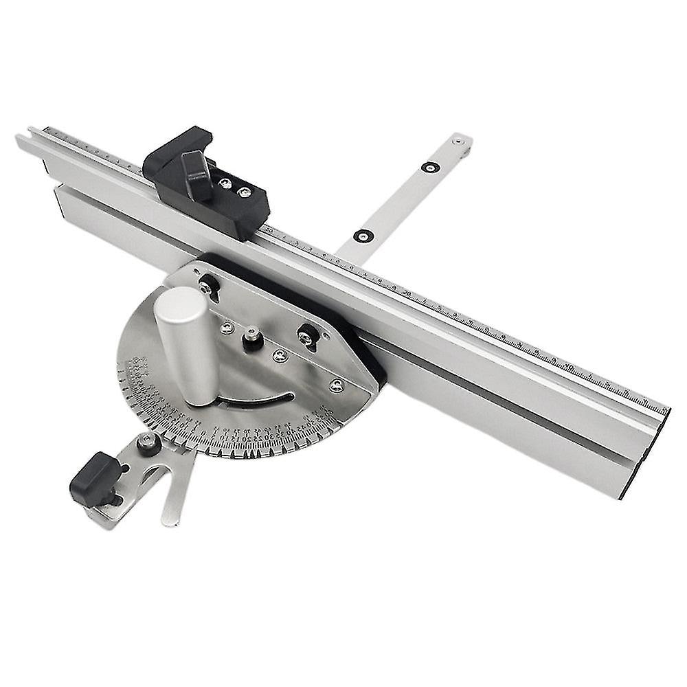 Precision Miter Gauge W/ Aluminum Miter Fence With A Repetitive Cut Flip Stop Table Saw/router Miter Gauge Sawing Assembly Ruler