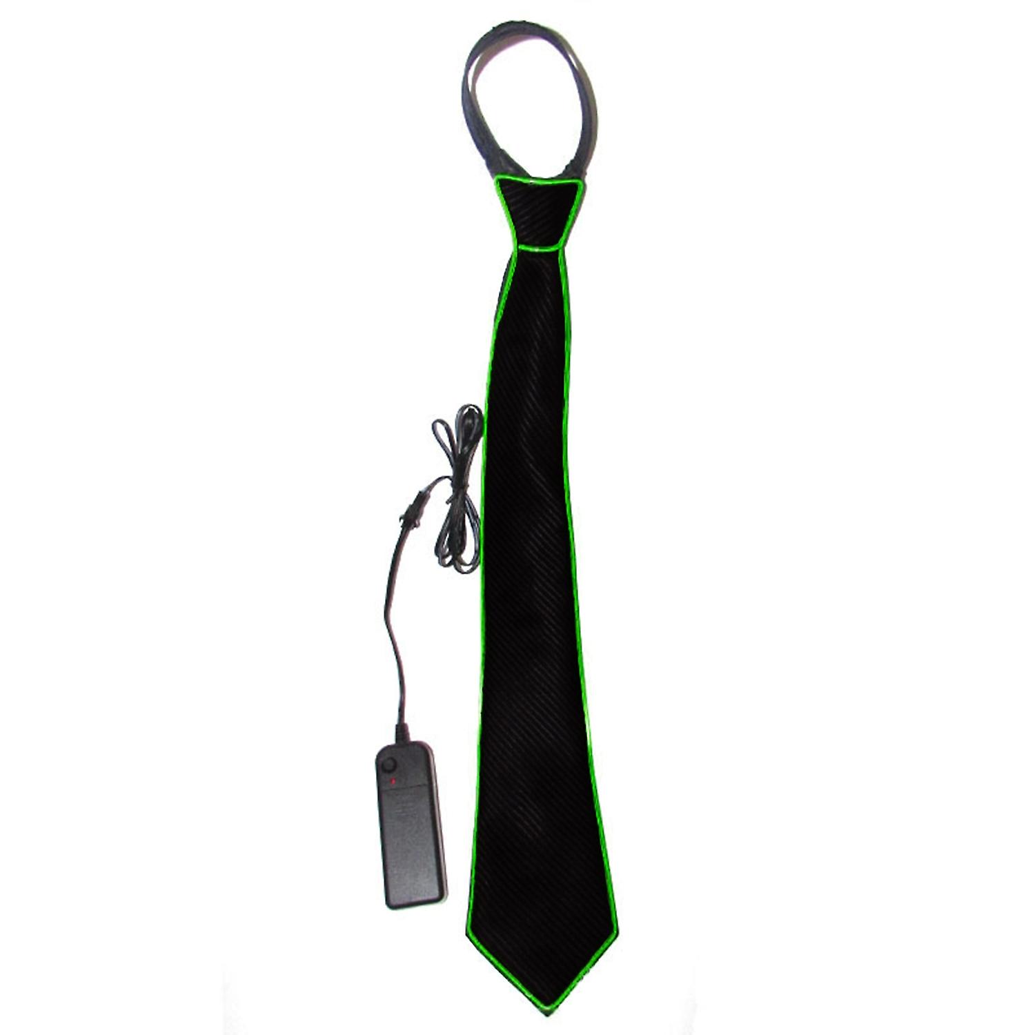 Bow Tie LED Glow in The Dark Adjustable Flashing Speed Multiple Light Colors for Parties Weddings