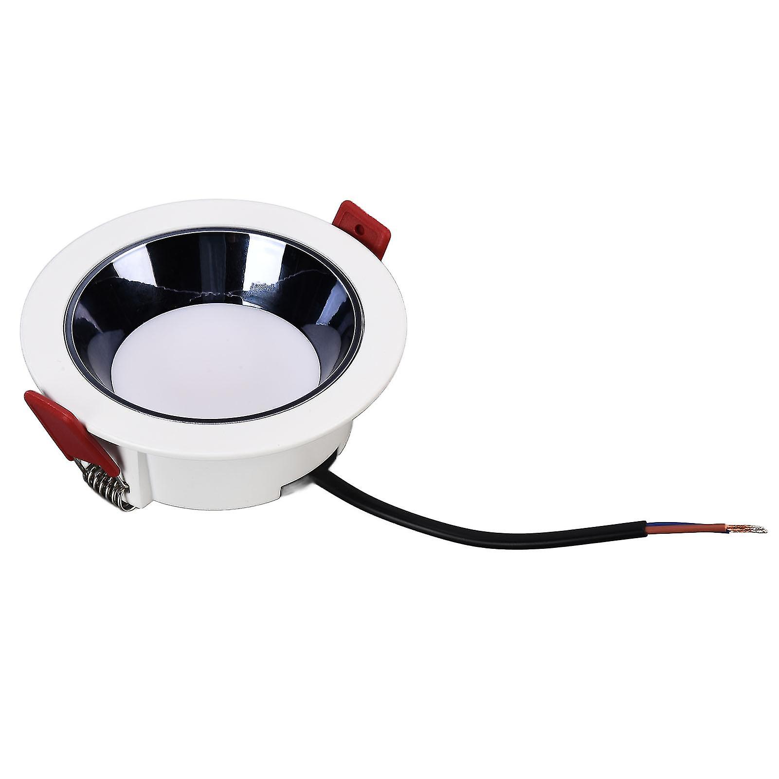 Fire Rated Lighting, Canless Installation For Easy Setup, Ultra-Thin LED Downlight With 3 Color Temperature Selectable, Adjustable Directional Light