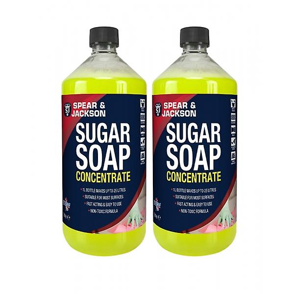 Spear & Jackson Sugar Soap Concentrate 2 x 1L
