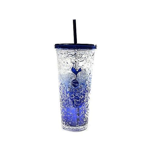 Tottenham Hotspur FC Spurs Crest 600ml Freezer Cup With Straw