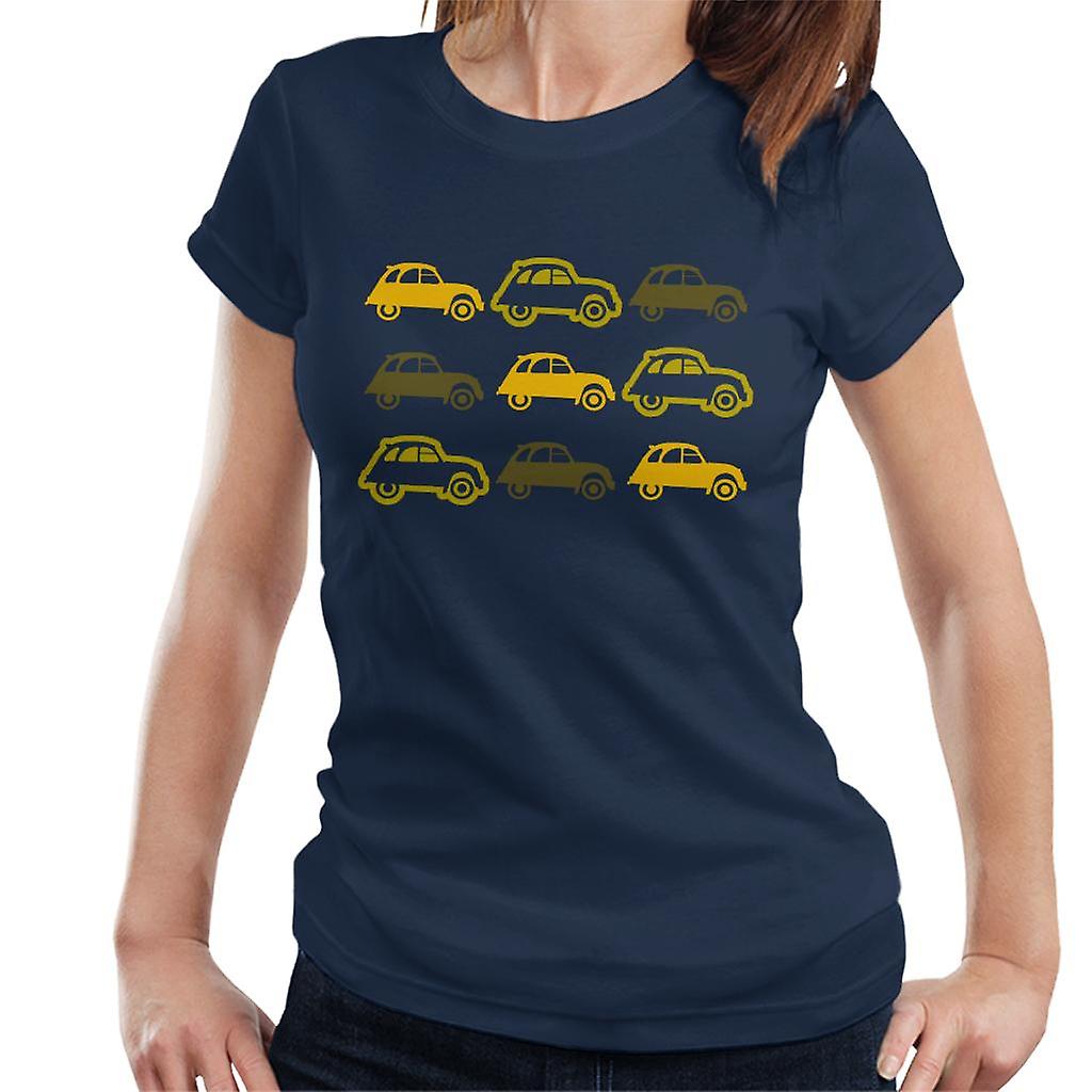 Citroen Vintage 2CV Pattern Women's T-Shirt