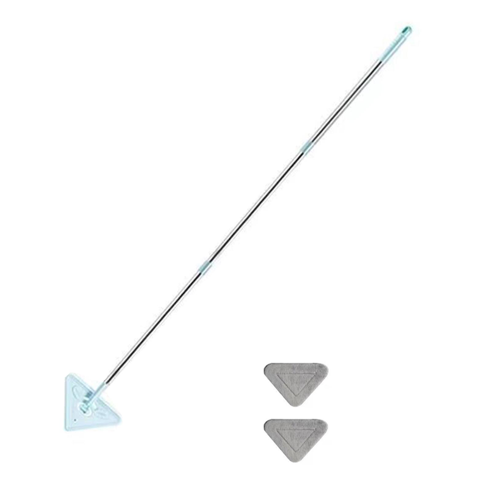 Rotatable Triangles Dusting Mop Soft Flexible Roofs Floor Mopping Tool for Ceilings Window