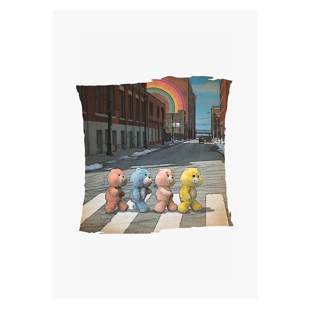 Care Bears Zebra Crossing A4 Print