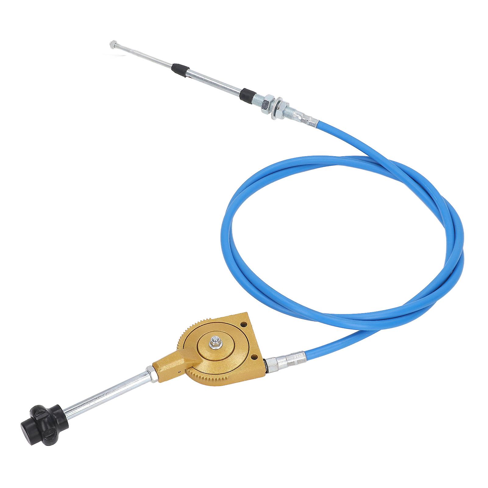 Excavator Throttle Motor Control Cable 2.5m Quick Response Sensitive Throttle Cable for Agitating Lorry 