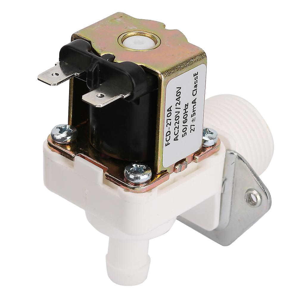 AC 220V N/C Normally Closed Type Plastic Electric Sole Valve for Ice Maker