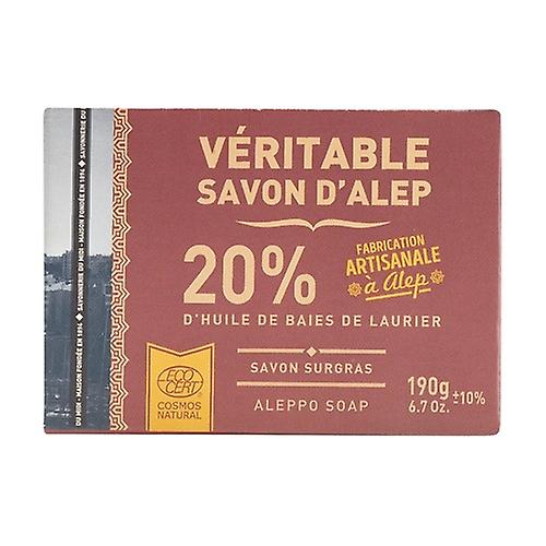 Aleppo bar soap 20% 190 g