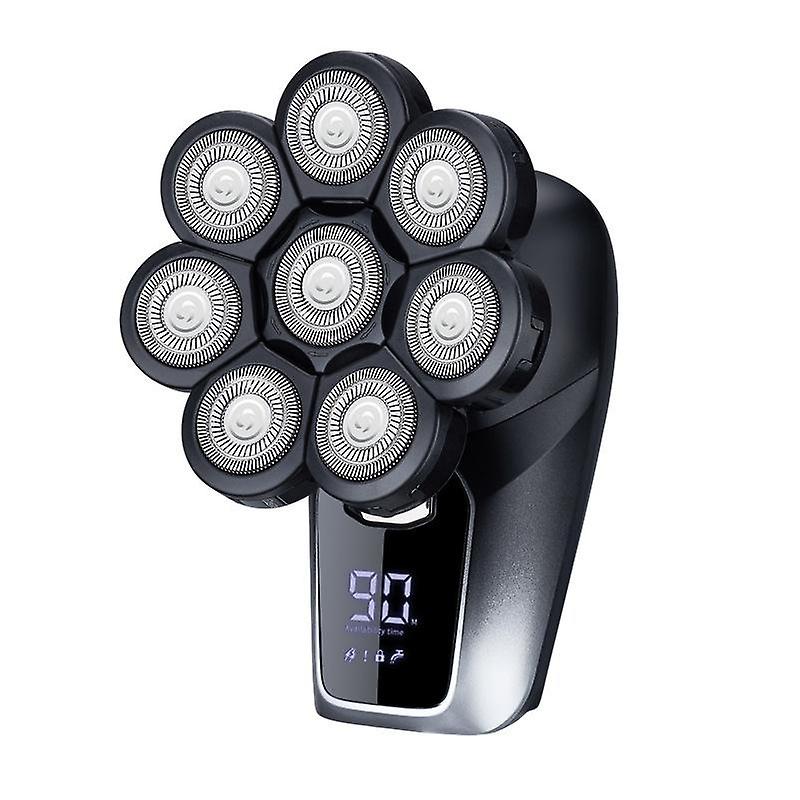 8-blade electric digital razor trimmer