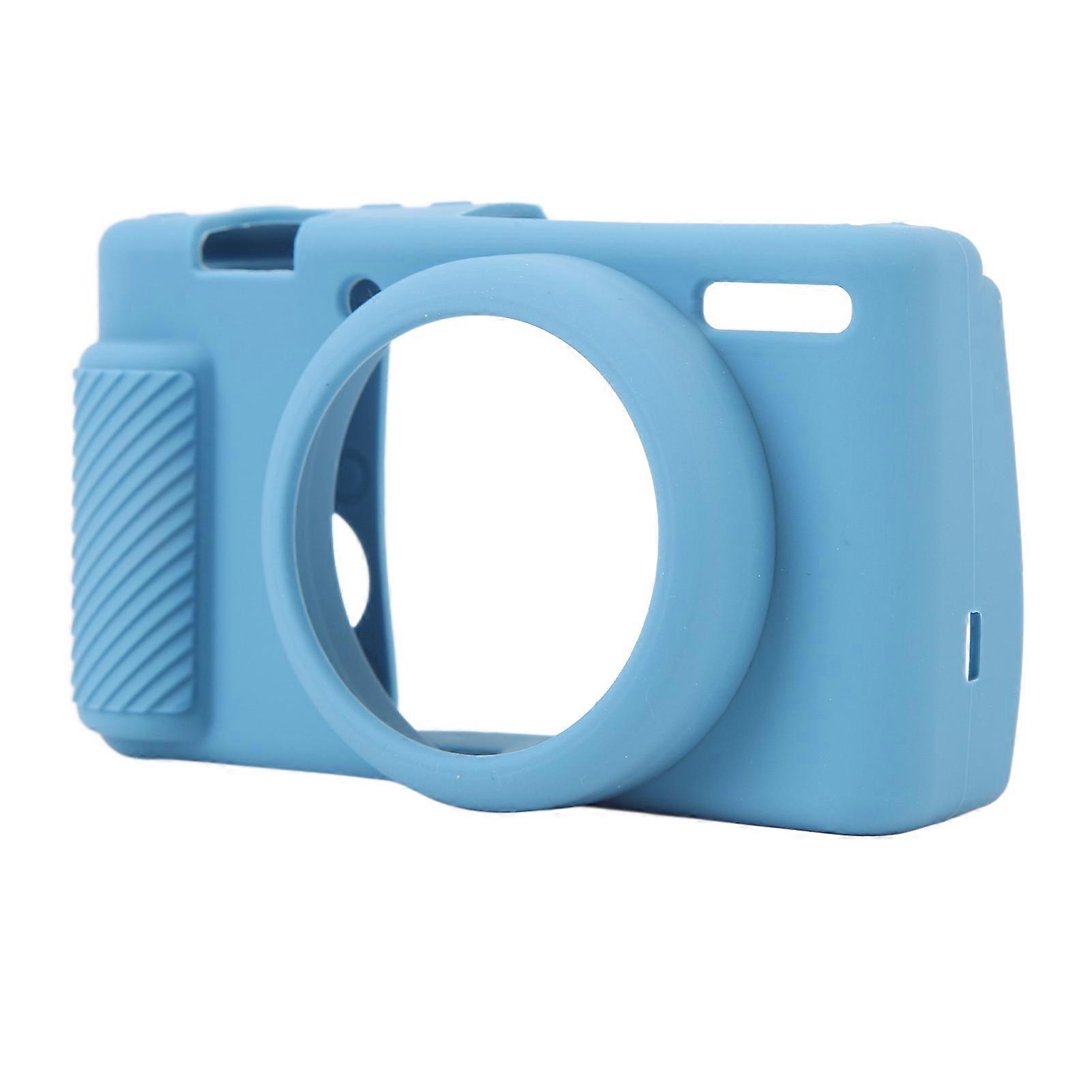 Camera Silicone Protective Case for ZV1F ZV1M2 Anti Scratch Slim Fit Soft Camera Sleeve Blue 