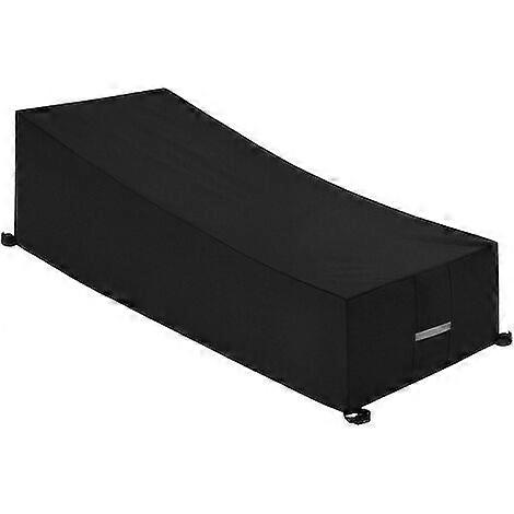 Telo protettivo per prendere il sole con griglie di ventilazione, impermeabile, antivento, anti-UV, tessuto Oxford 210D Telo protettivo per prendere il sole, sedia a sdraio (208x7