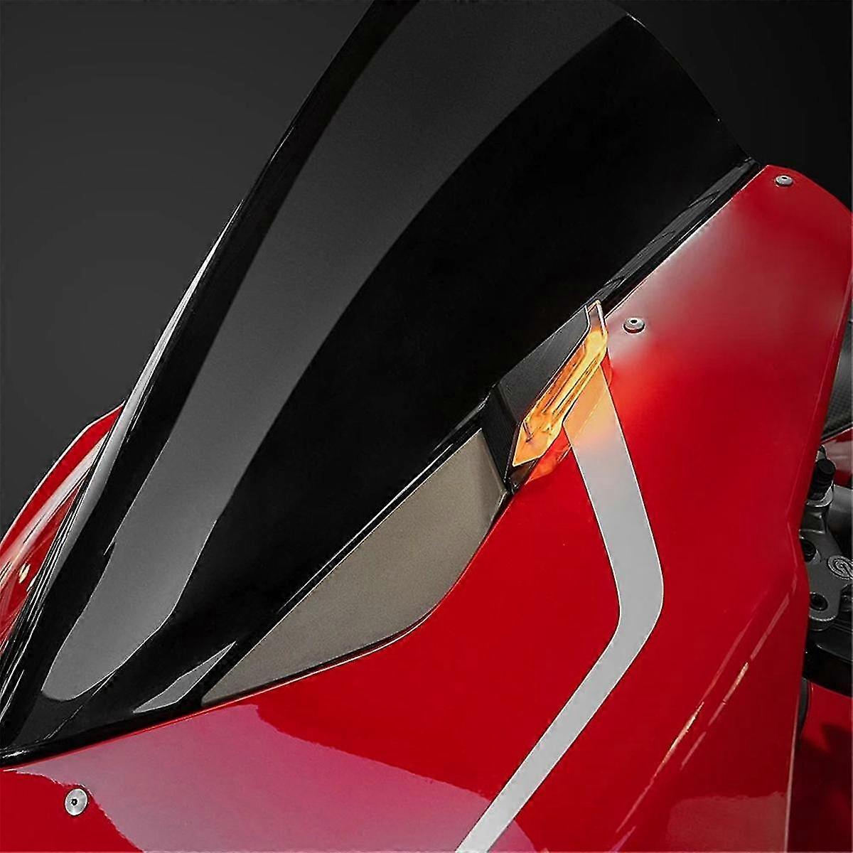 Invisible LED Turn Signal Lights – Clear Lens – Fits Ducati Panigale V4 / S / V4R / V2 (2018-2023) – Pair 2 thumbnail image
