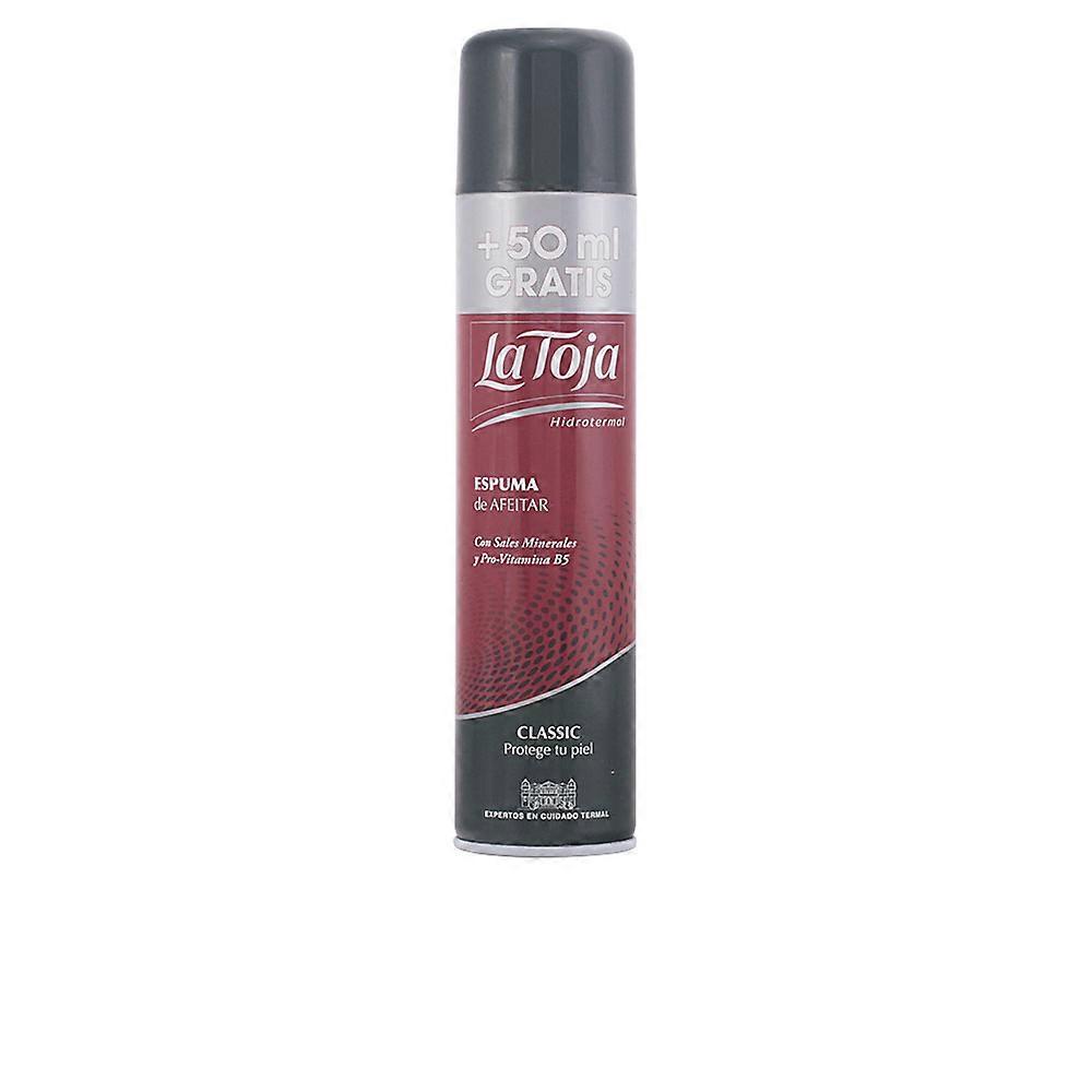 LA TOJA HIDROTERMAL 剃须泡沫经典喷雾 250 + 50 毫升