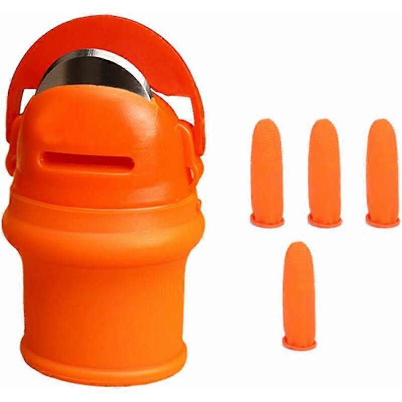 Garden Silicone Thumb Separator Separator Fruit Vegetable Separator Separator Finger Harvesting Knife Vigor Picks Vegetable Gardening Tools-