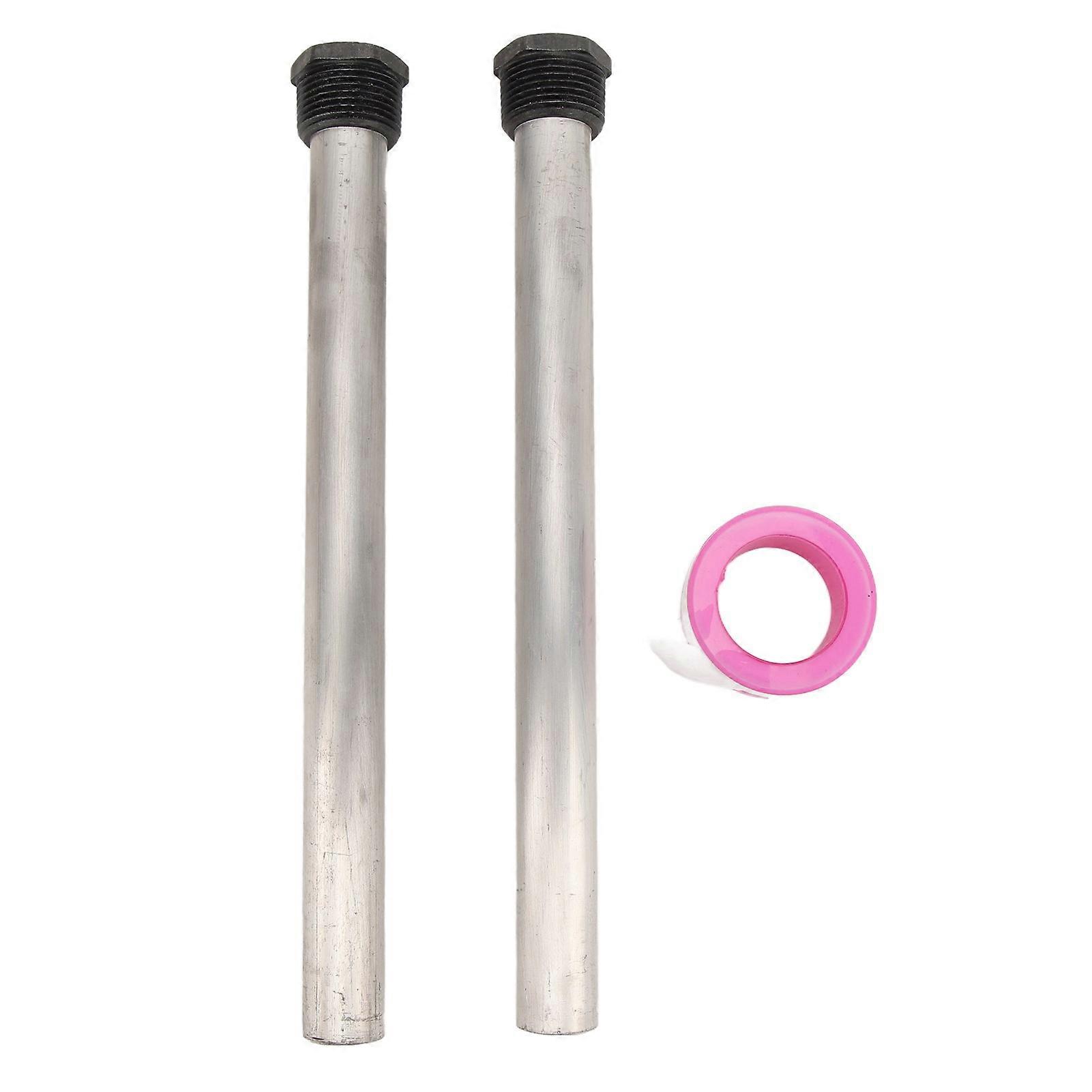 2Pcs RV Water Heater Anode Rod 19 X 235mm 3/4in NPT Protective Anode Rod for MorFlo RV Water Heaters E2U511