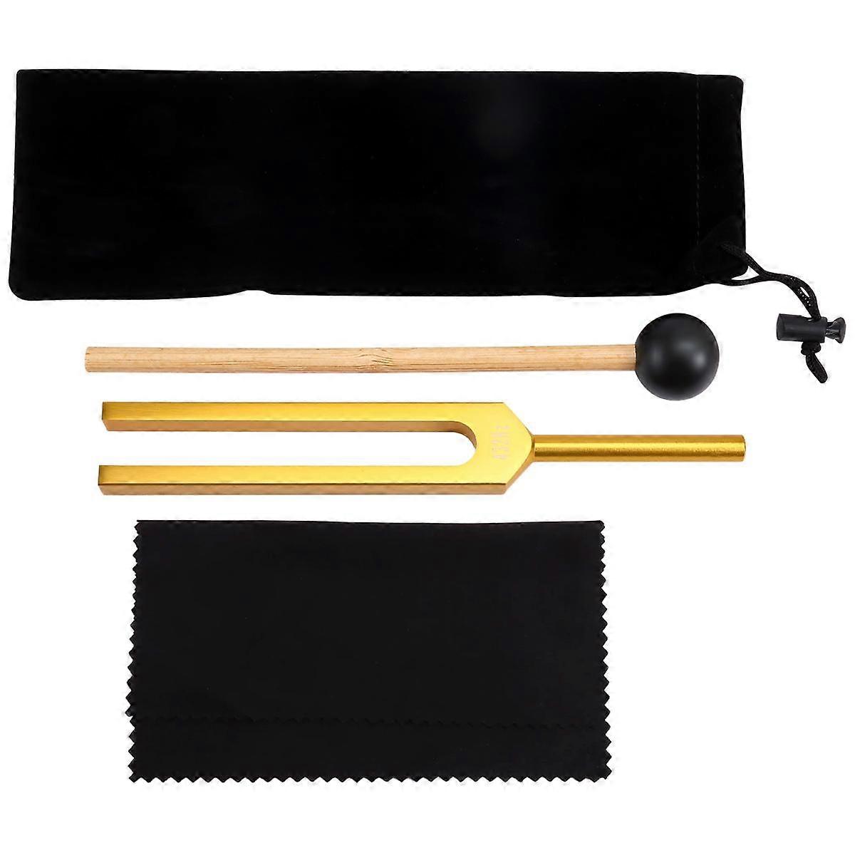 432 Hz Tuning Fork for Healing Sound Healing Therapy and Yoga 423hz Aluminum Alloy Tuning Fork Gold