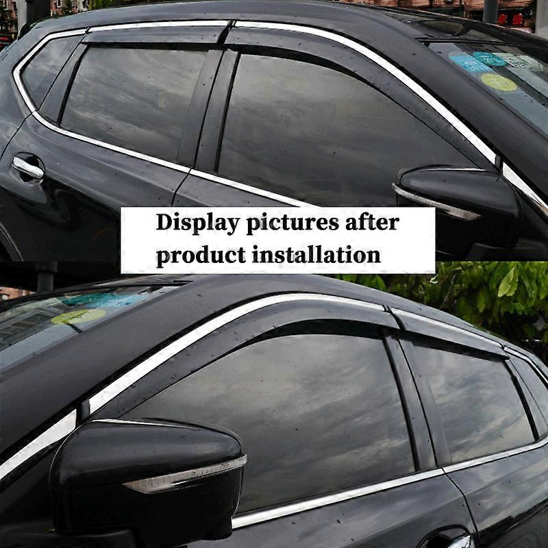 Clynex Fensterverkleidung Für Porsche Macan - Schwarze Säulenpfosten Abdeckung