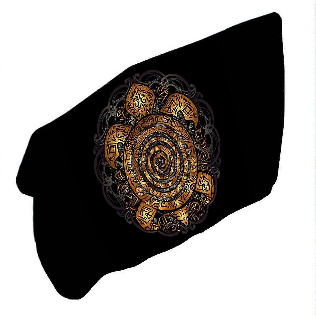 Oriental Turtle Microfiber Beach Towel