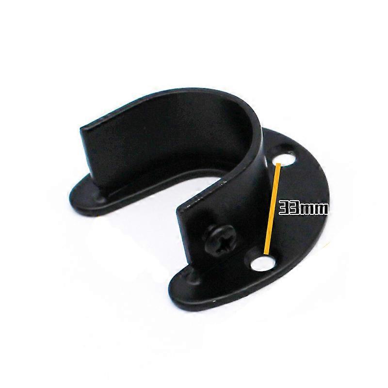 Garderobebeslag i rustfrit stål, 2-pak