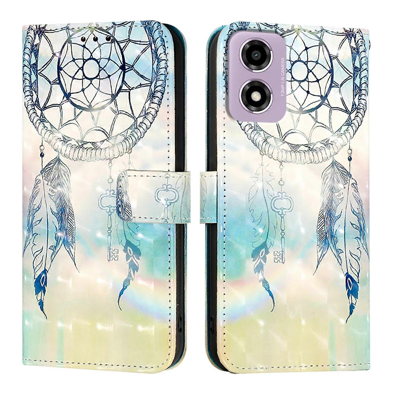 Leather Phone Case For Motorola Moto E14