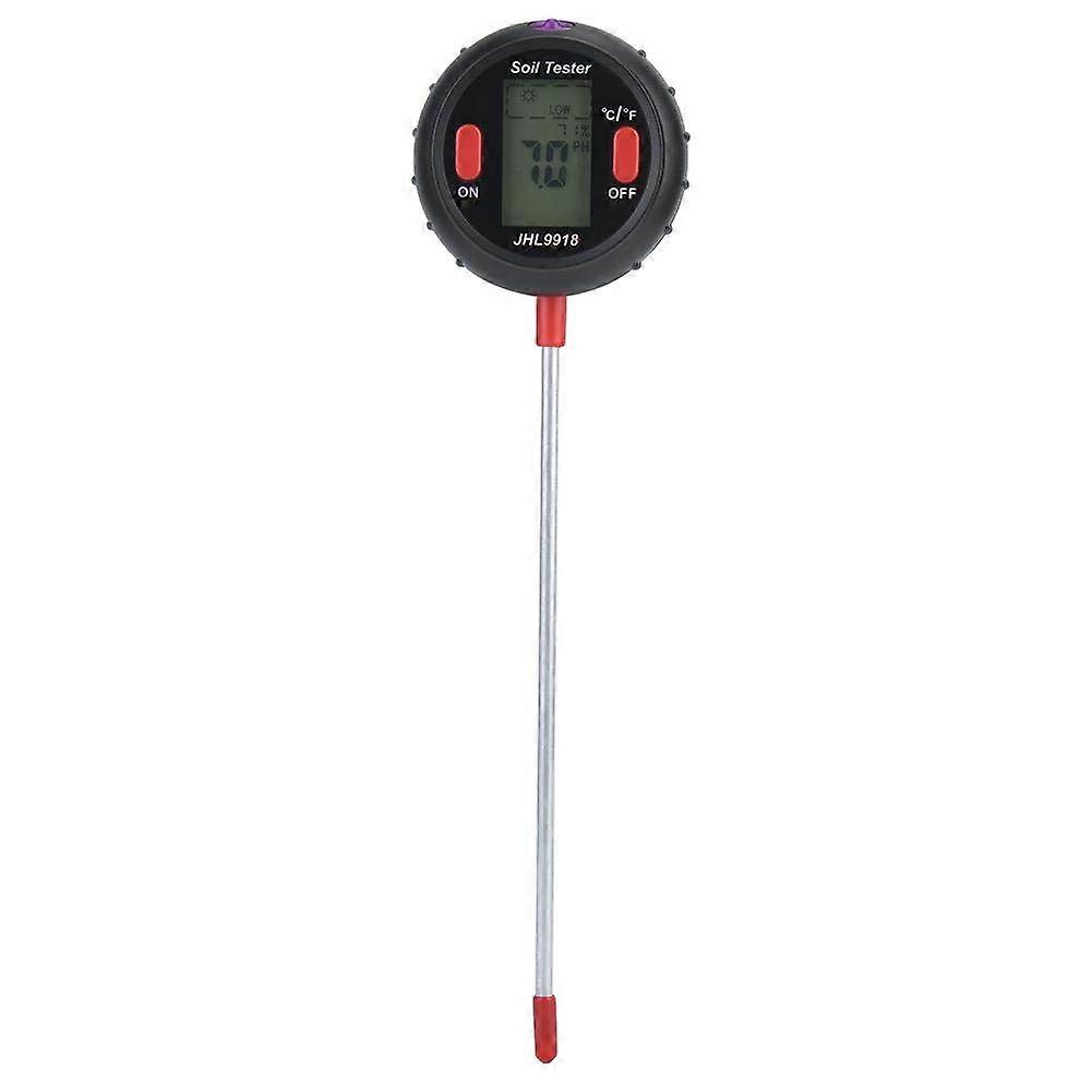 Soil Ph Meter Soil Tester Ph Moisture Temperature Humidity Tester 5 In 1 Digital Sunlight Ph Tester For Plants
