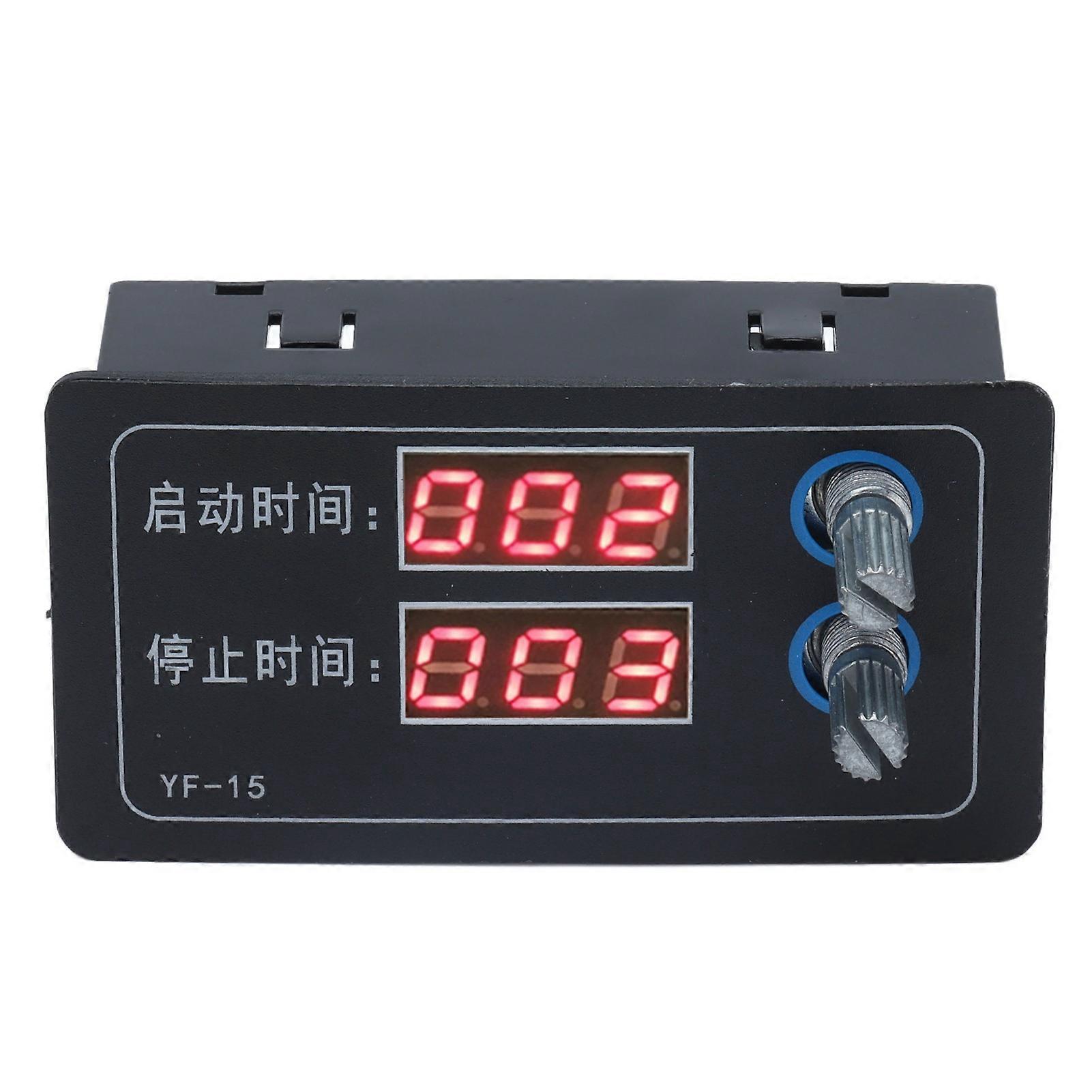 YF?15 Digital Timer Delay Switch Motor Controller Module with LED Display for Generator YEMAA