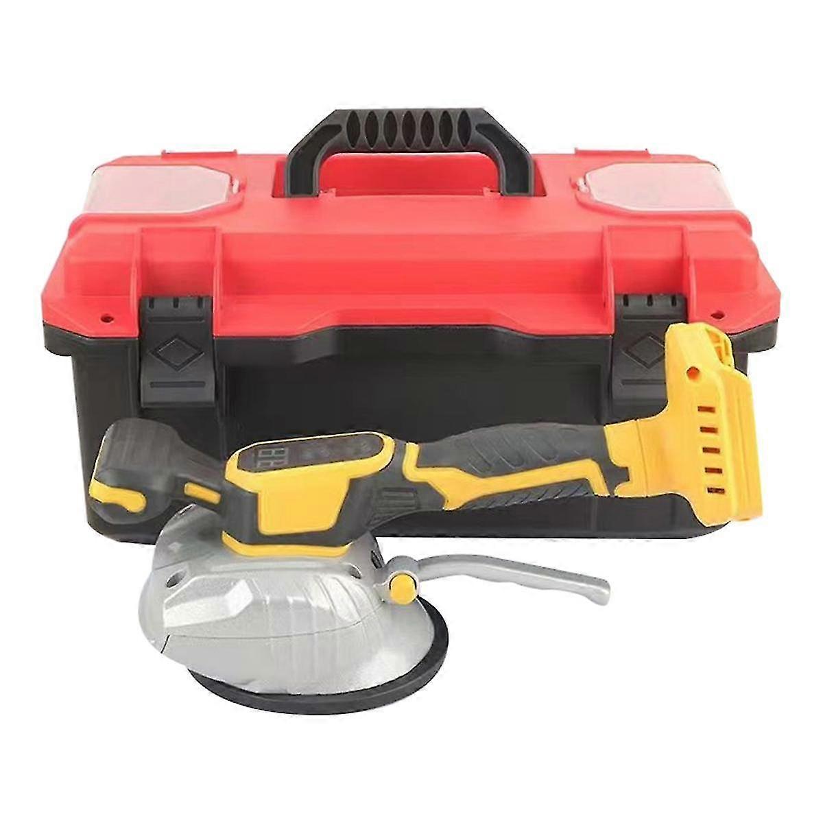 Cordless Tile Vibration Leveler, Portable Tile Vibrator Tool,For Floors, Tiles, Walls,Batteries Not