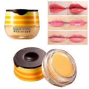 Honey Lip Mask, Lip Masks for Dry Lips, Day and Night Repair The Lip Color Fade Lip Lines Hydrating Prevention Dry and Crack Lipstick Raincoat, Sleepi