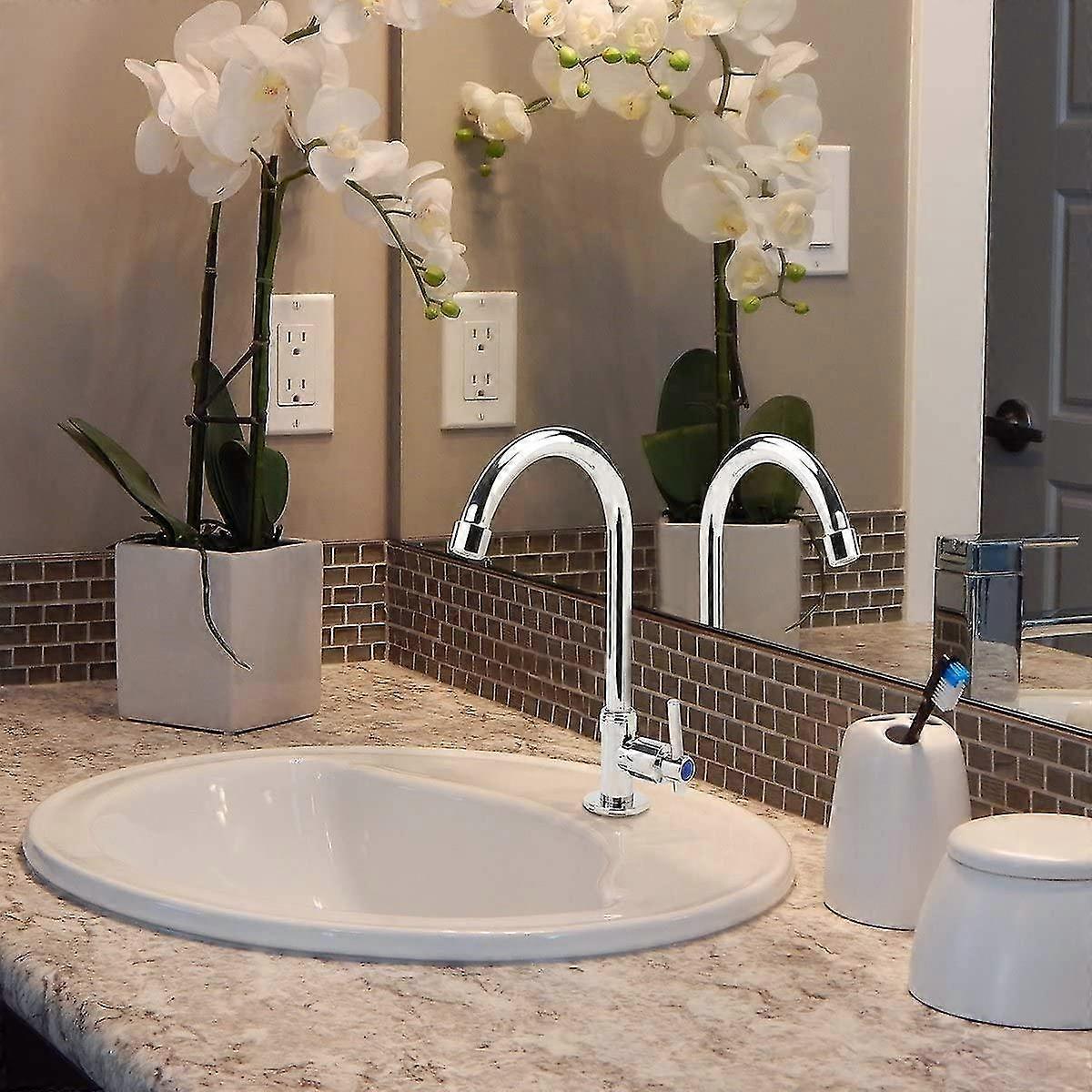 Cold Water Sink Faucet High Arc Single Handle One Hole Faucet Camping