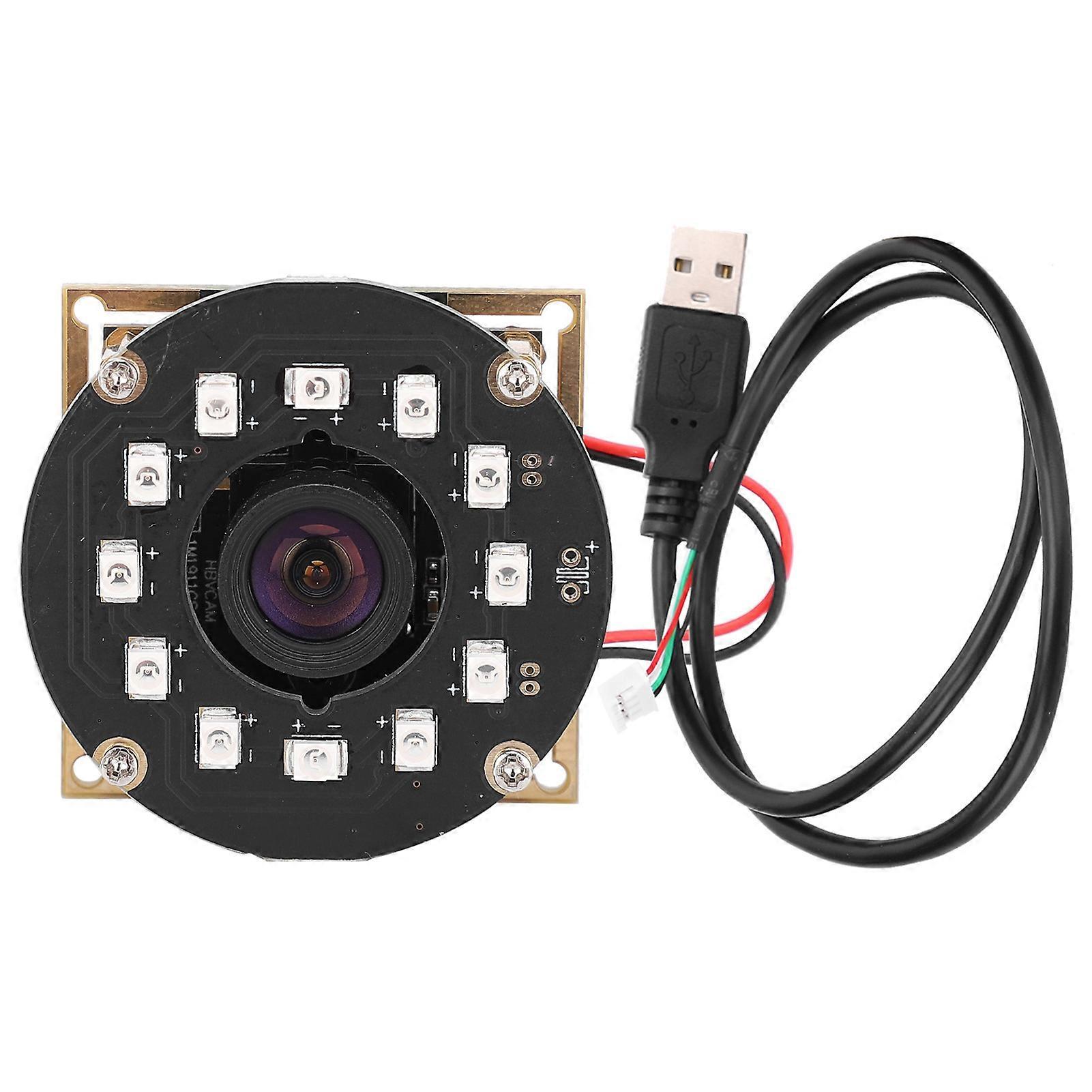Modul cameră Interfață USB HD HBVCAM-1M1911GS V33 pentru WinXP / Win7 / Win8 / Win10 / OS X / Linux