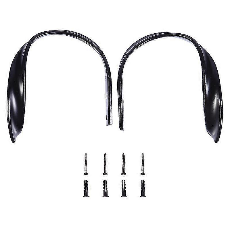 2 pcs practical cord hooks simple curtain hooks fashionable clothes hooks