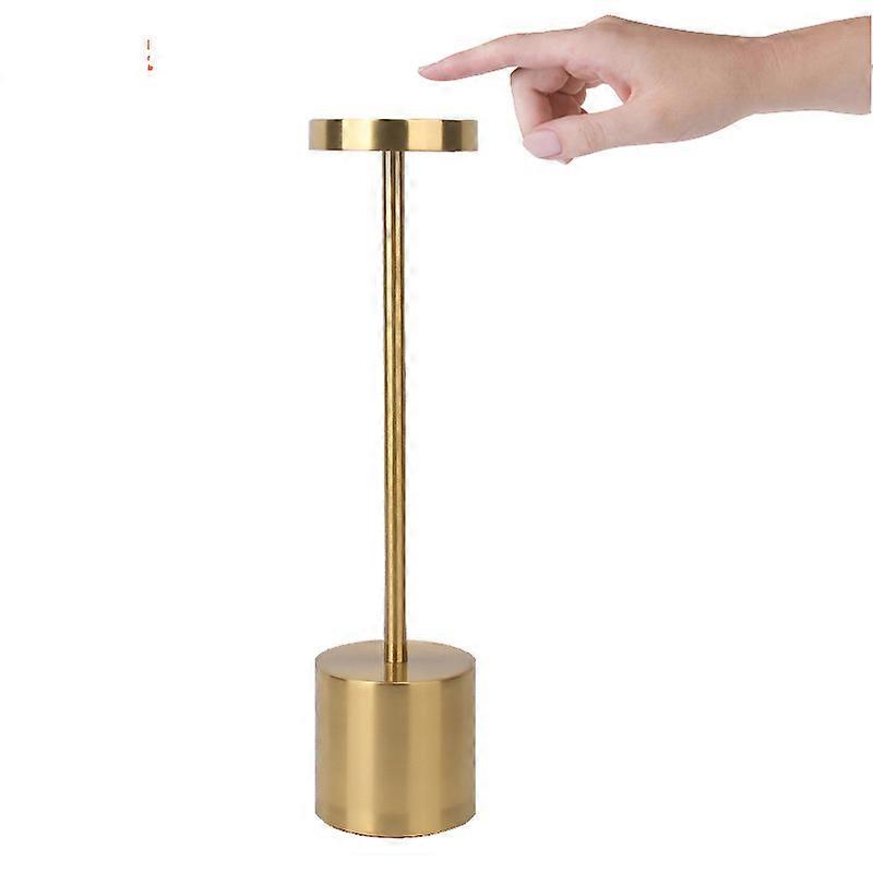 20LED USB Table Lamp Rechargeable Cordless LED Bar Hotel Decor Metal Night Light