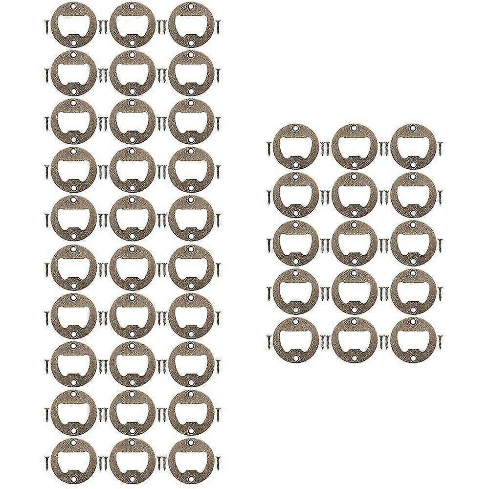 45 Pcs Bottle Opener Diy Insert Beer Bottle Opener Bottle Opener Metal Inserts