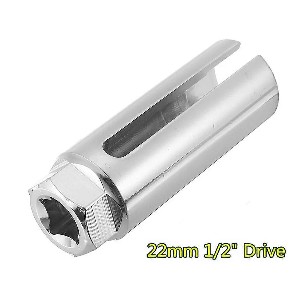 Universal 22mm 1/2 Drive Car Lambda Oxygen Sensor Socket Wrench Removal Installation Tool