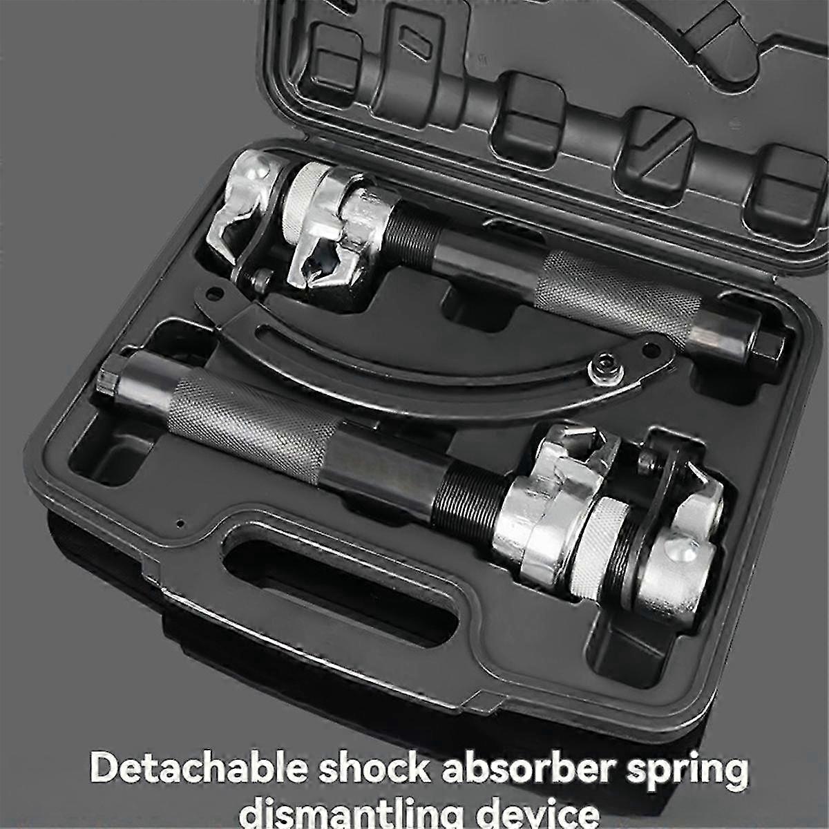 Coil Spring Compressor Tool Extendable Bracket Heavy Duty Strut Spring Compressor Tool Capacity for Car Truck
